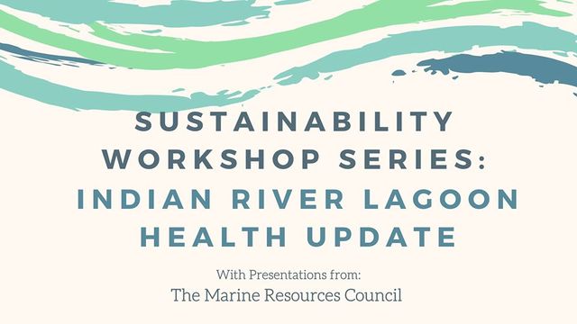 Sustainability Workshop Series: Indian River Lagoon Health