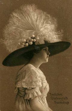 Feathered Hat 1900