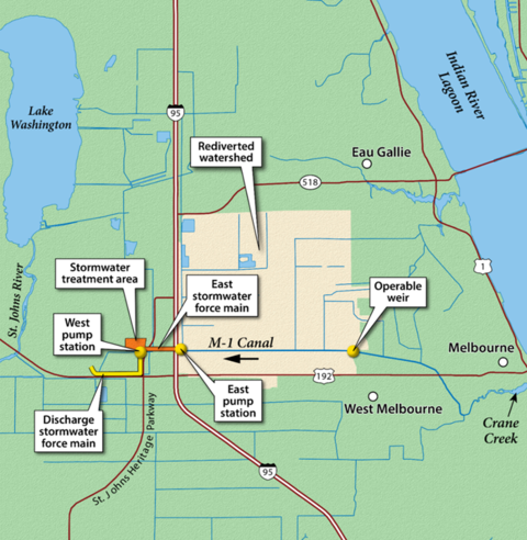 M1 Canal Map