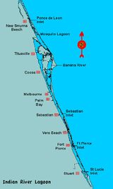 Indian River Lagoon Map