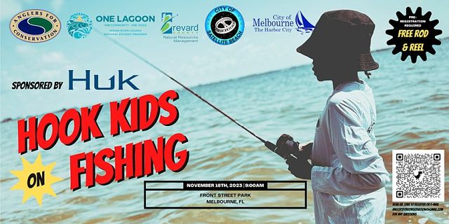 Hook Kids on Fishing at Indian River Lagoon Day 2023